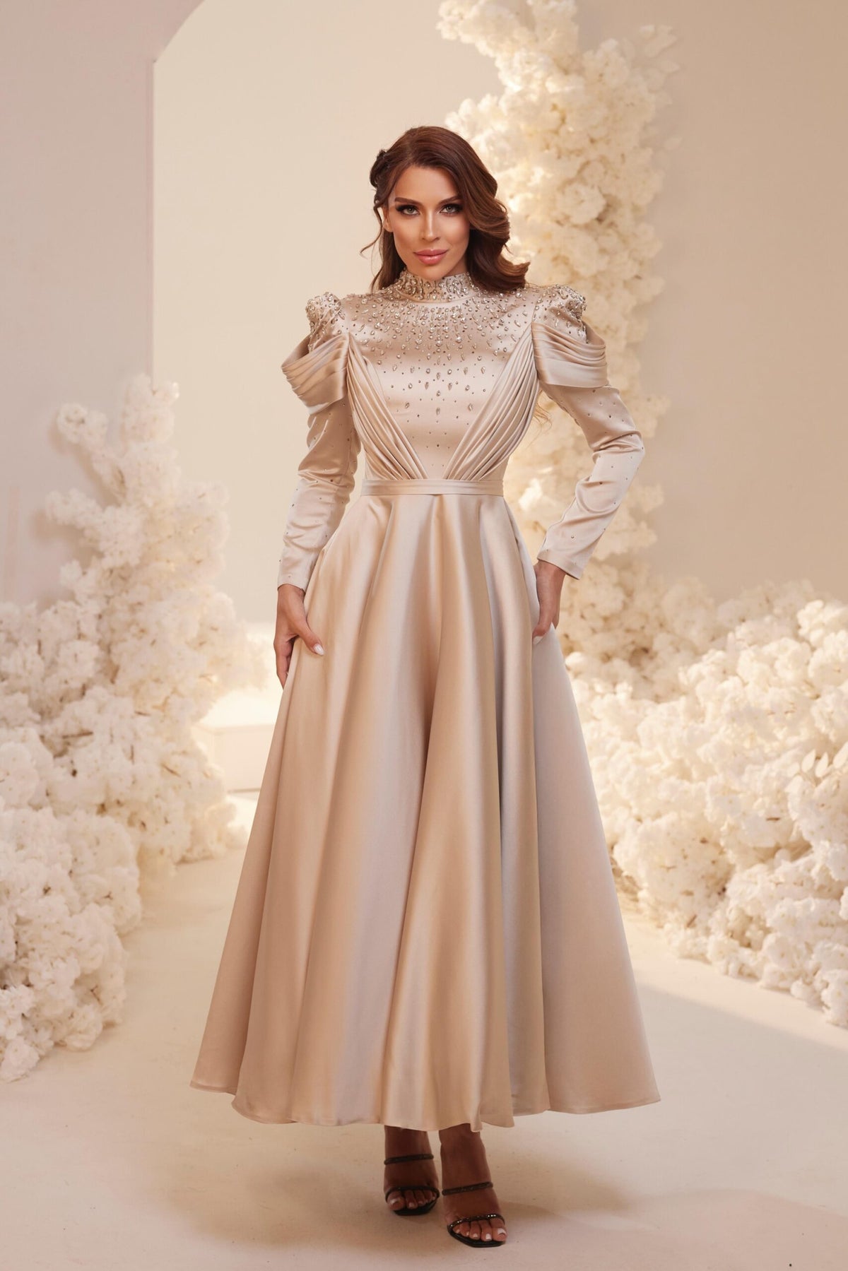 Alissa Tesettür Abiye – 9004 - görsel 5