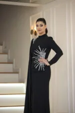 Gizem Winter Hijab Evening Dress Models