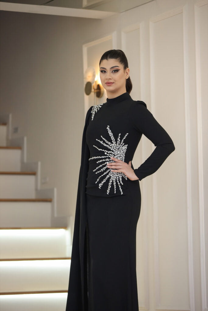 Gizem Winter Hijab Evening Dress Models